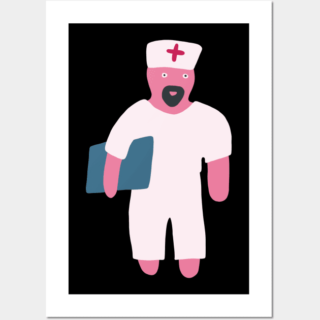 Male Nurse Wall Art by isstgeschichte